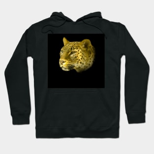 Leopard portrait Hoodie